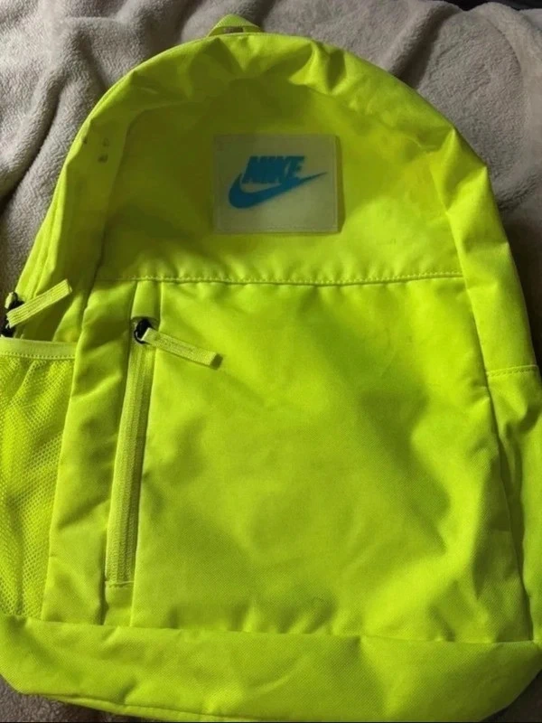 Neon Nike backpack